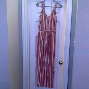 Striped Jumpsuit